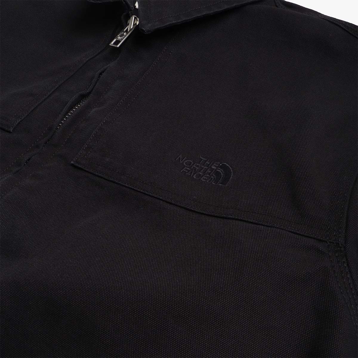 The North Face Cedar Canvas Work Jacket, TNF Black, Detail Shot 2