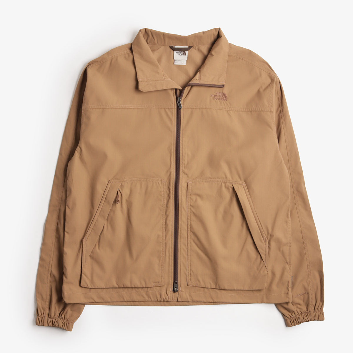 The North Face Cordura Wind Jacket, Latte Smokey Brown, Detail Shot 1
