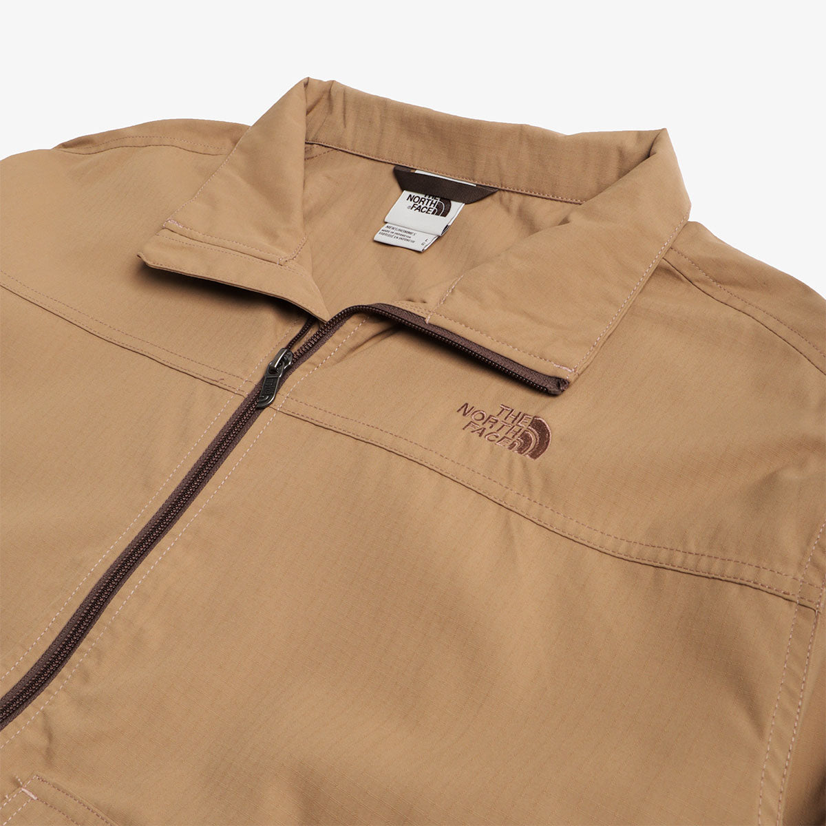 The North Face Cordura Wind Jacket, Latte Smokey Brown, Detail Shot 2