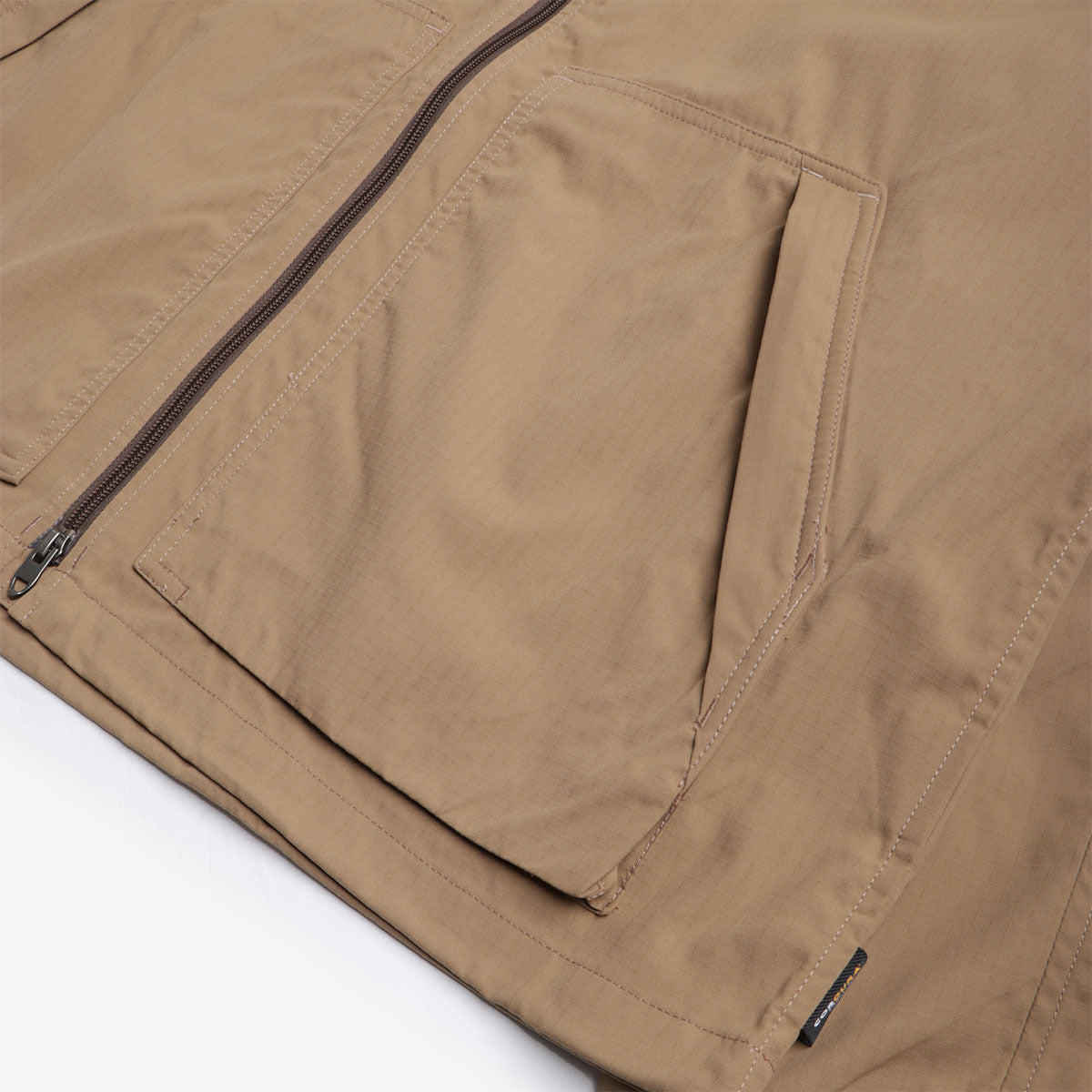 The North Face Cordura Wind Jacket, Latte Smokey Brown, Detail Shot 3