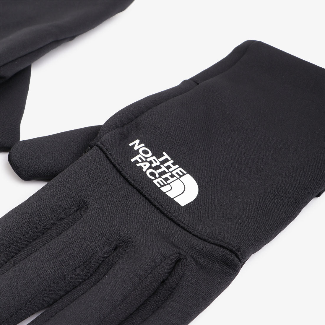 The North Face ETIP Fleece Gloves, TNF Black TNF White, Detail Shot 3