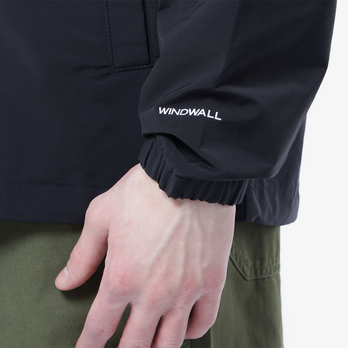 The North Face Easy Wind Coaches Jacket, TNF Black, Detail Shot 5