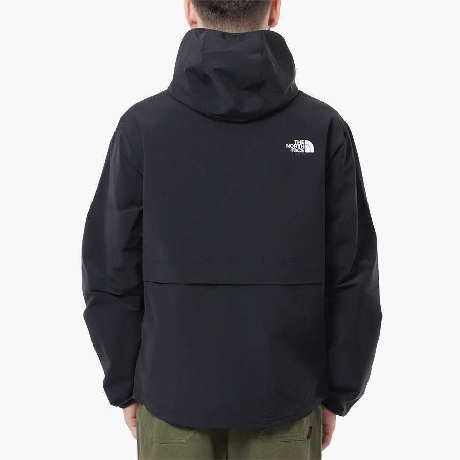 The North Face Easy Wind Hooded Full Zip Jacket, TNF Black, Detail Shot 2