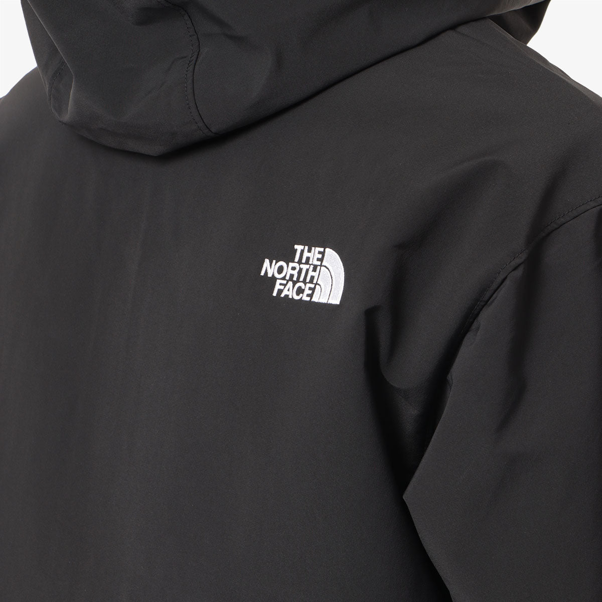 The North Face Easy Wind Hooded Full Zip Jacket, TNF Black, Detail Shot 4