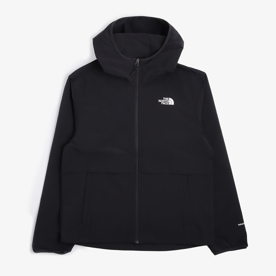 The North Face Easy Wind Hooded Full Zip Jacket, TNF Black, Detail Shot 6