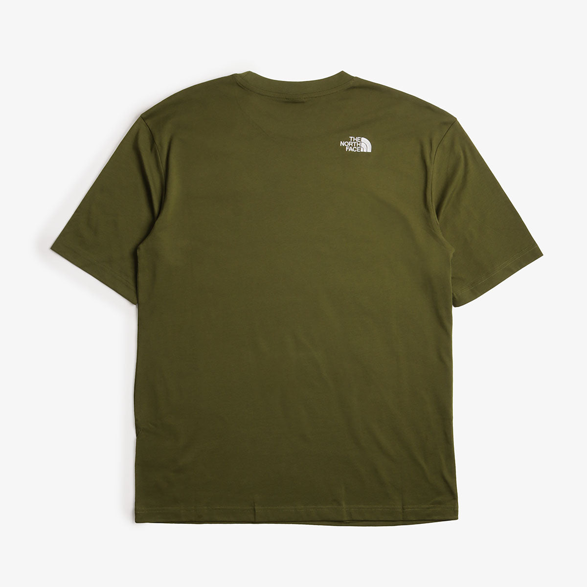 The North Face Essential Oversize T-Shirt, Woodland Green, Detail Shot 3