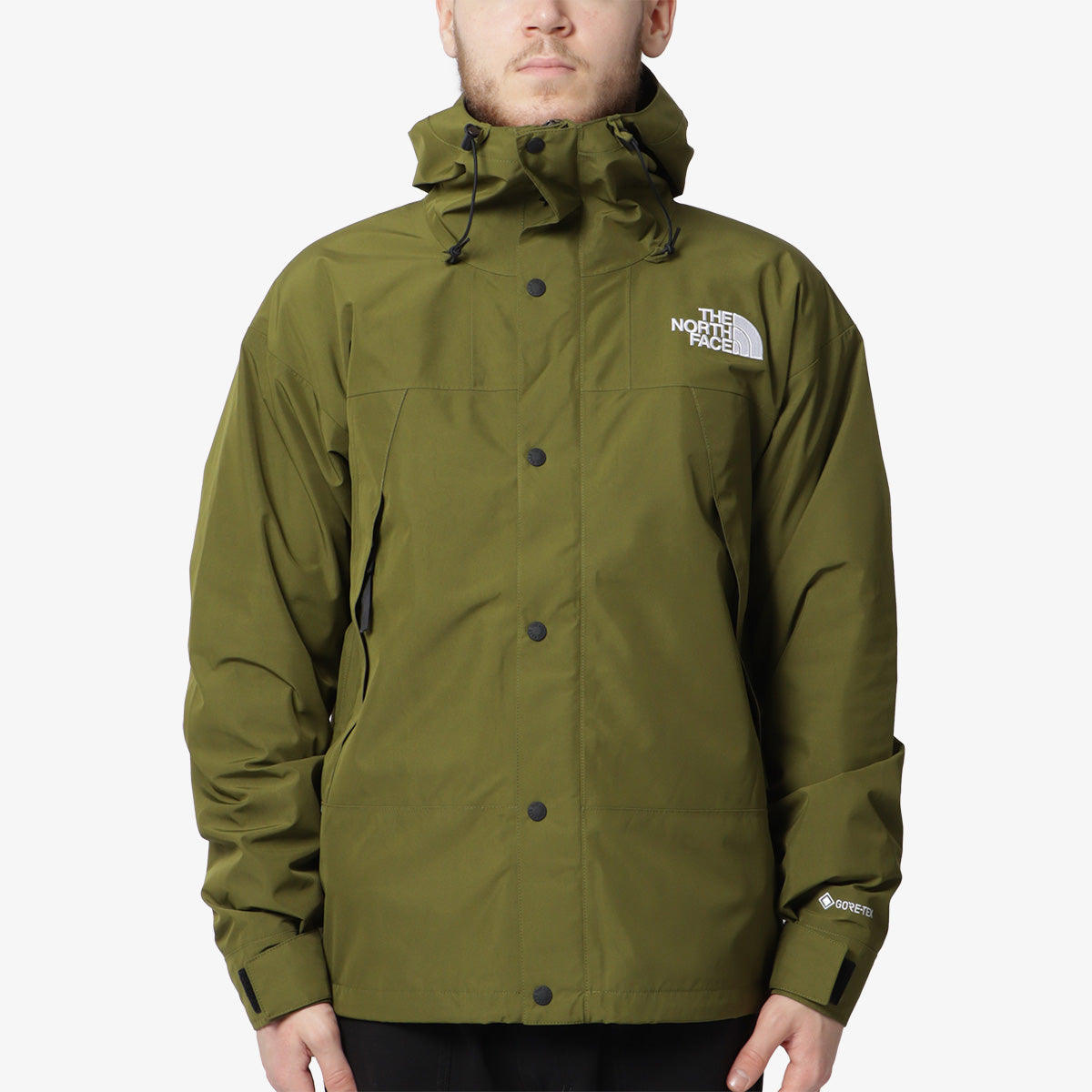 The North Face Gore-Tex Mountain Jacket, Forest Olive, Detail Shot 1