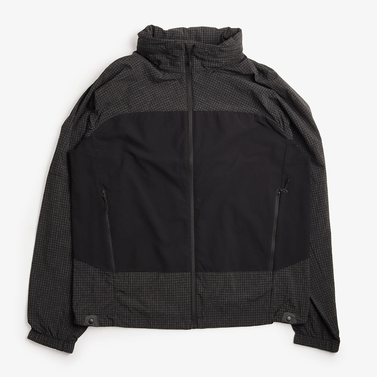 main The North Face HKE Utility Wind Jacket, TNF Black, Detail Shot 1