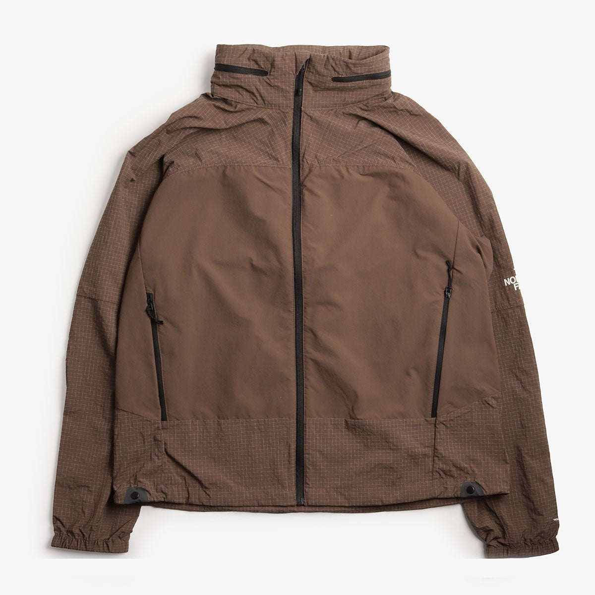 The North Face HKE Utility Wind Jacket, Smokey Brown, Detail Shot 1