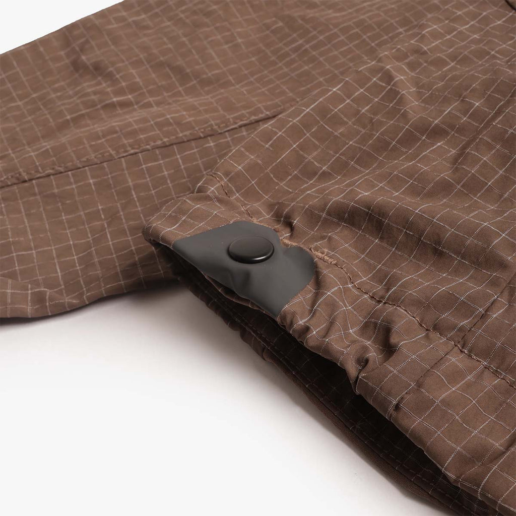 The North Face HKE Utility Wind Jacket, Smokey Brown, Detail Shot 3