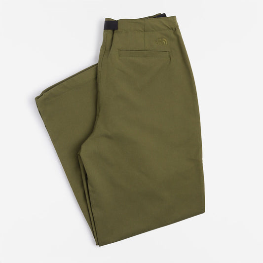 The North Face M66 Tek Twill Wide Leg Pant, Forest Twill, Detail Shot 1