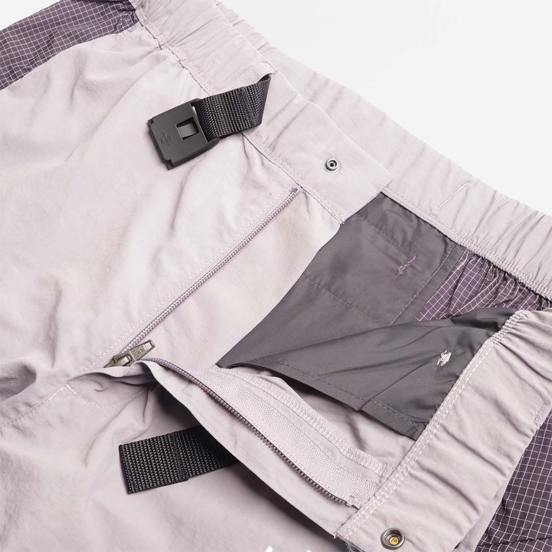The North Face NSE Belted Shorts, Transcendent Grey Endless Dark, Detail Shot 4