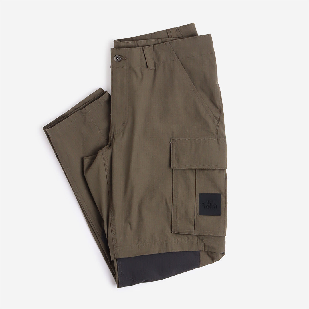 The North Face NSE Convertible Cargo Trousers, New Taupe Green Asphalt Grey, Detail Shot 1