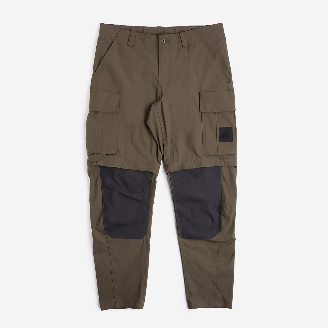 The North Face NSE Convertible Cargo Trousers, New Taupe Green Asphalt Grey, Detail Shot 2