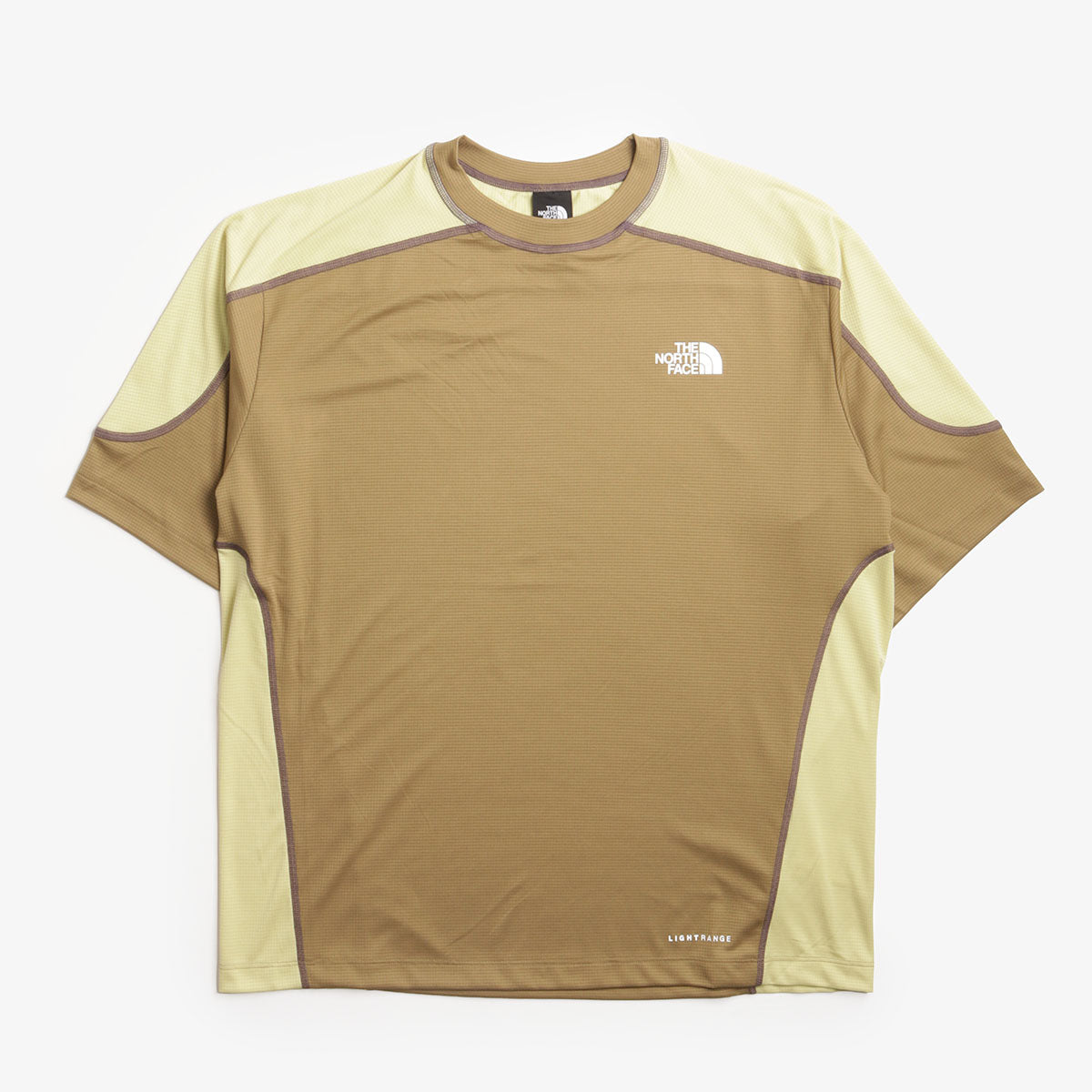 The North Face NSE Lightrange T-Shirt, Cedar Pear, Detail Shot 1