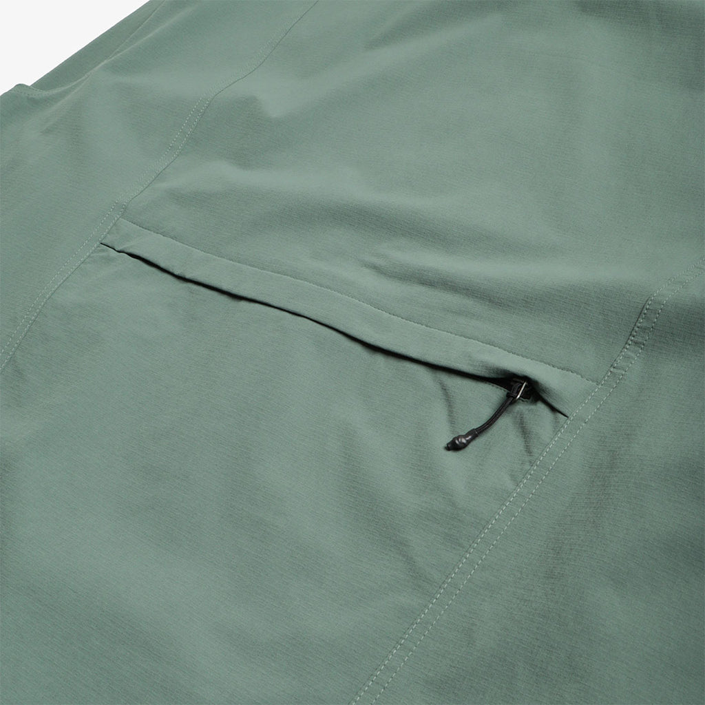 The North Face North Dome Wind Jacket, Duck Green, Detail Shot 6