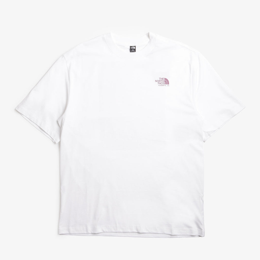 The North Face Plant & Flora Oversized Graphic T-Shirt, TNF White, Detail Shot 1