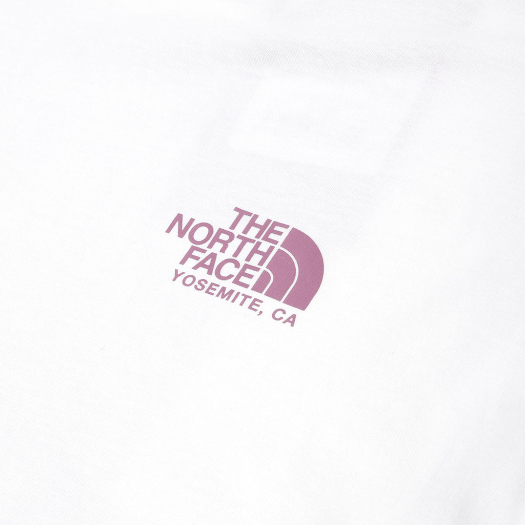 The North Face Plant & Flora Oversized Graphic T-Shirt, TNF White, Detail Shot 2