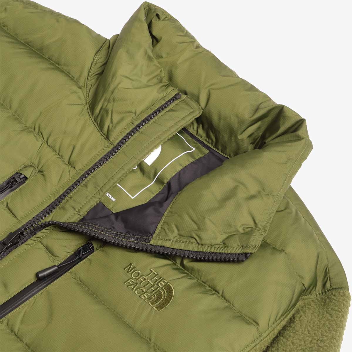 main The North Face RMST Denali Tek Hybrid Jacket, Woodland Green, Detail Shot 3