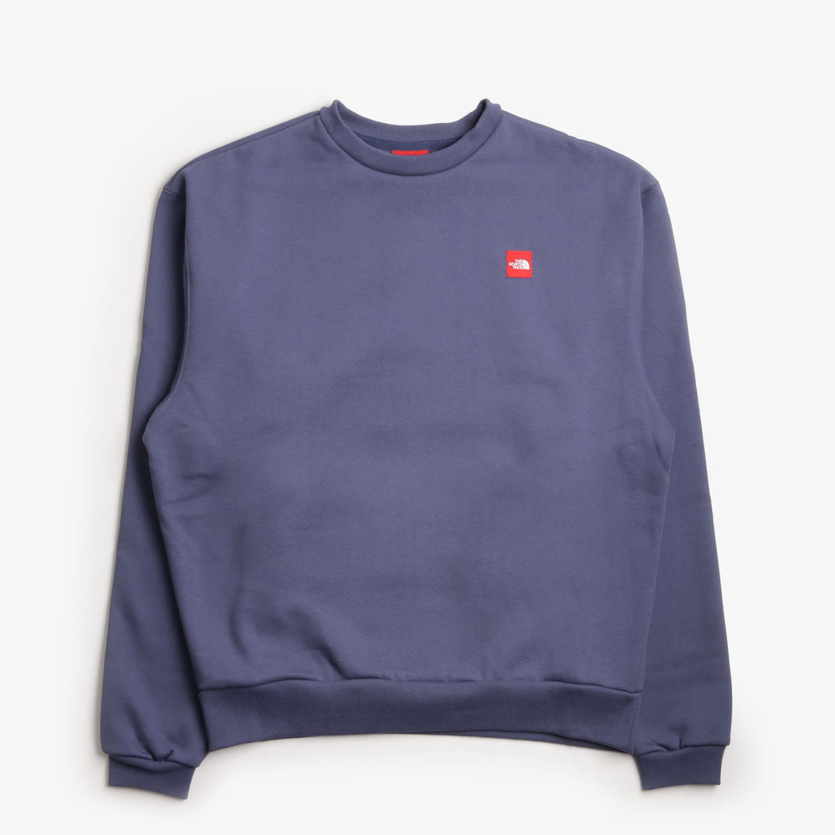 main The North Face RedBox Crew Sweatshirt, Lunar Blue, Detail Shot 1