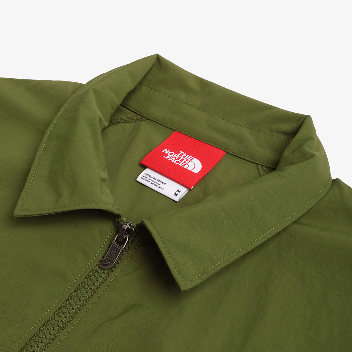 The North Face RedBox Nylon Long Sleeve Shirt, Woodland Green, Detail Shot 2