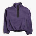 The North Face RedBox 1 2 Zip Fleece, Eternal Purple, Detail Shot 1