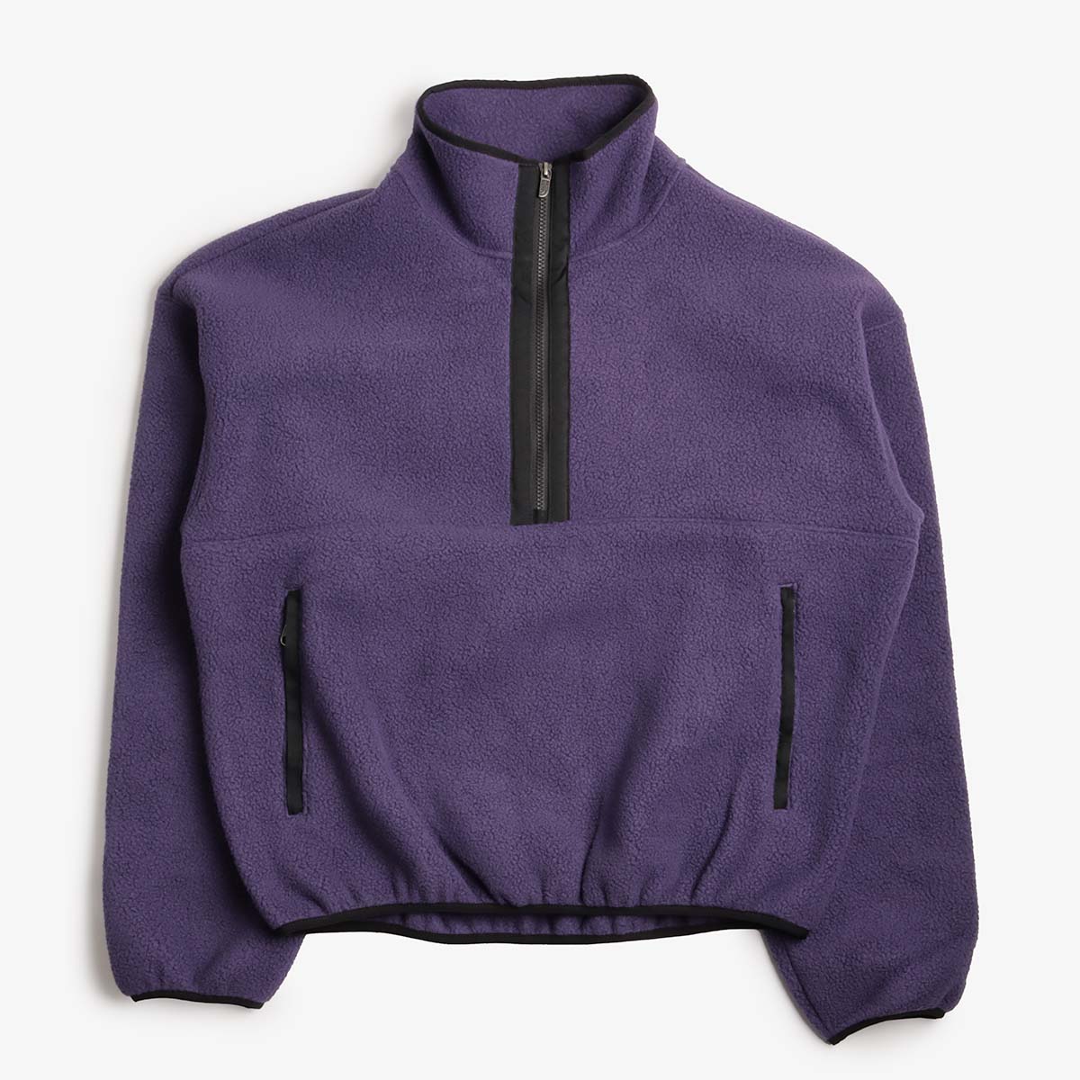 main The North Face RedBox 1 2 Zip Fleece, Eternal Purple, Detail Shot 1