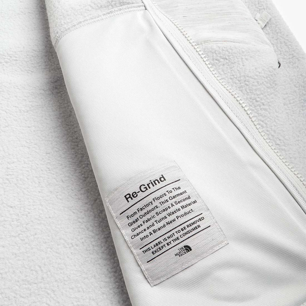 The North Face Regrind Denali Jacket, Raw Undyed, Detail Shot 4