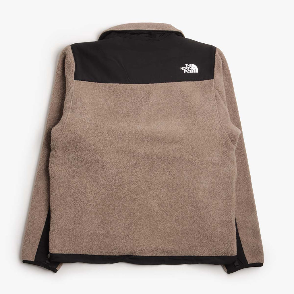 The North Face Retro Denali Jacket, Mocha Brown TNF Black, Detail Shot 2