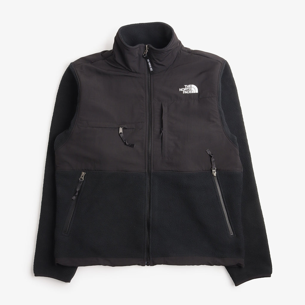 The North Face Retro Denali Jacket in Black, front view
