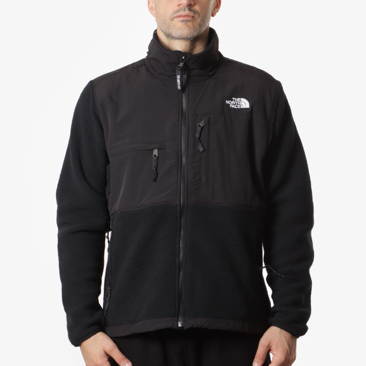 main The North Face Retro Denali Jacket, TNF Black, Detail Shot 1
