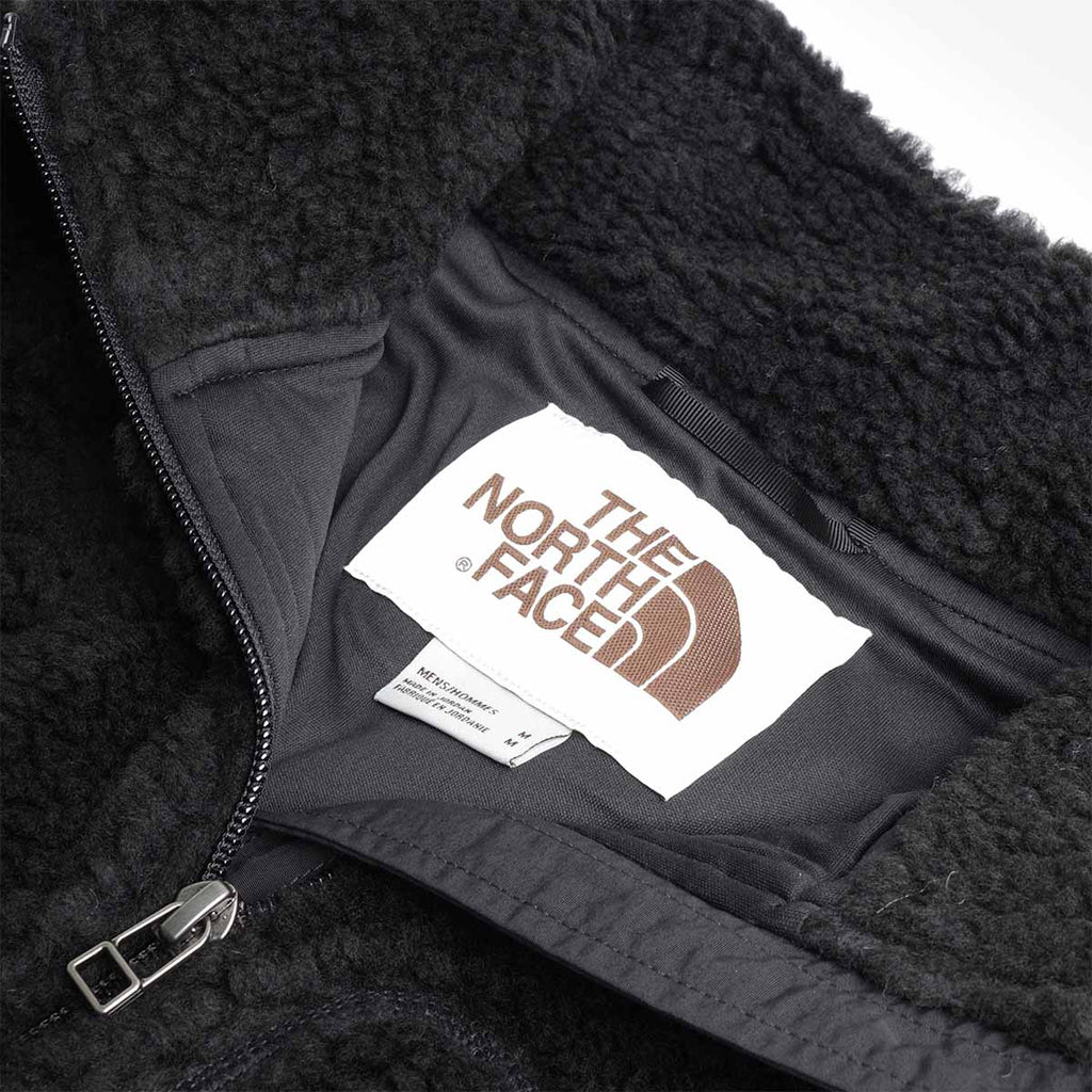 Woven North Face collar label, Retro Denali jacket