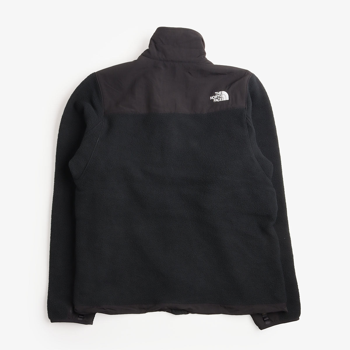 The North Face Retro Denali Jacket in Black, back view