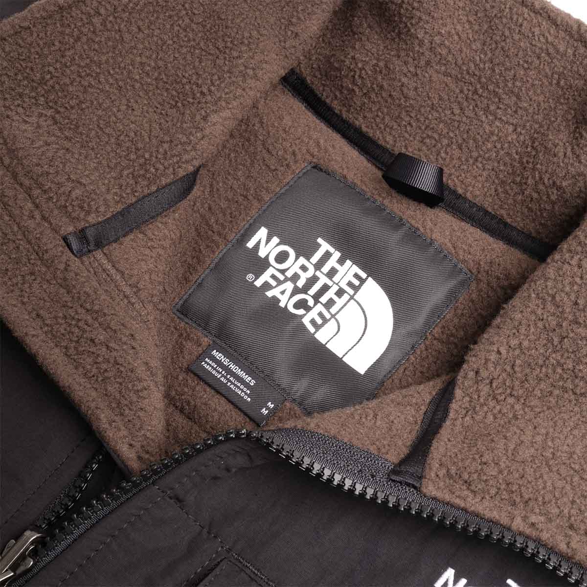 Woven North Face collar label, Retro Denali jacket