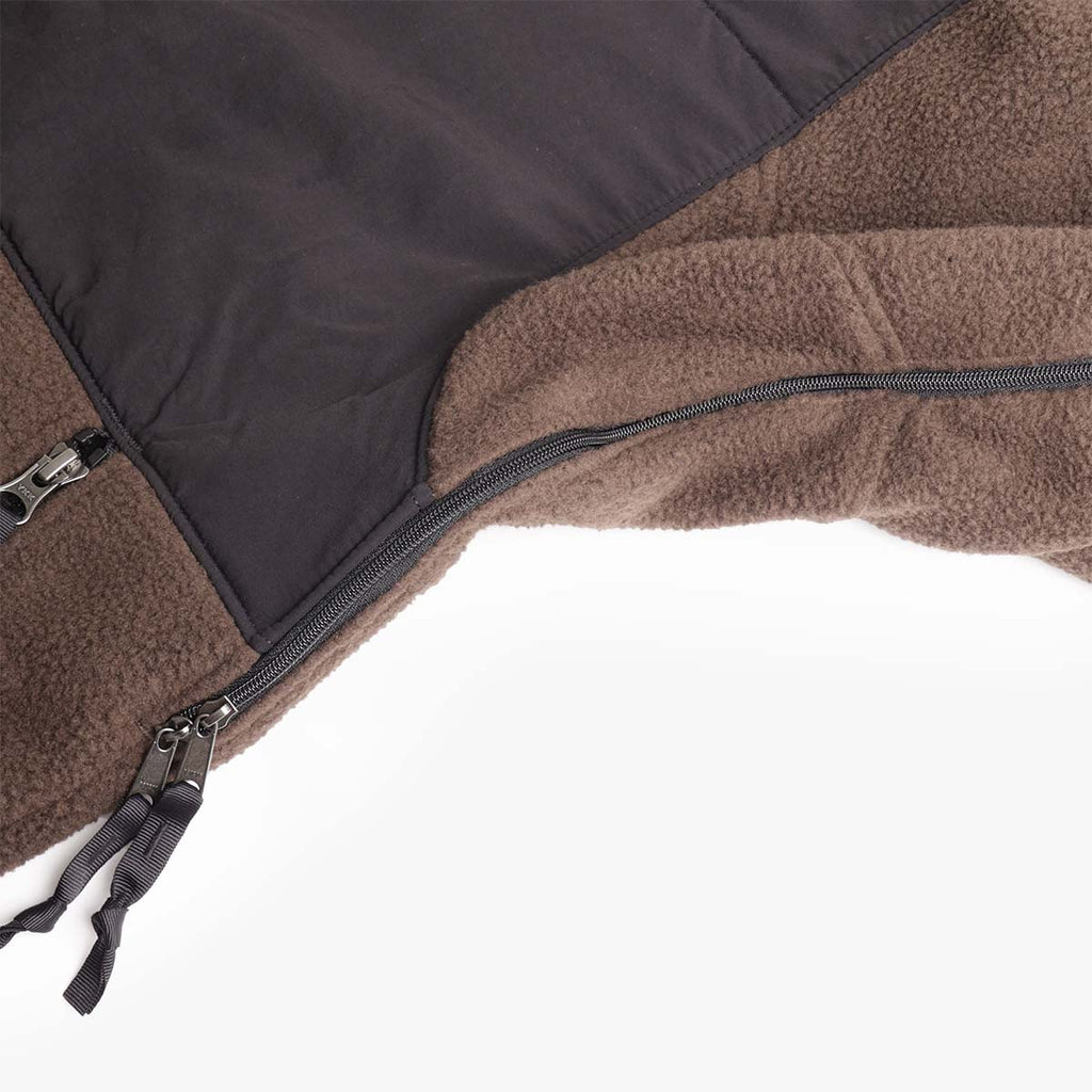 Hem zip and drawcord, The North Face Retro Denali jacket
