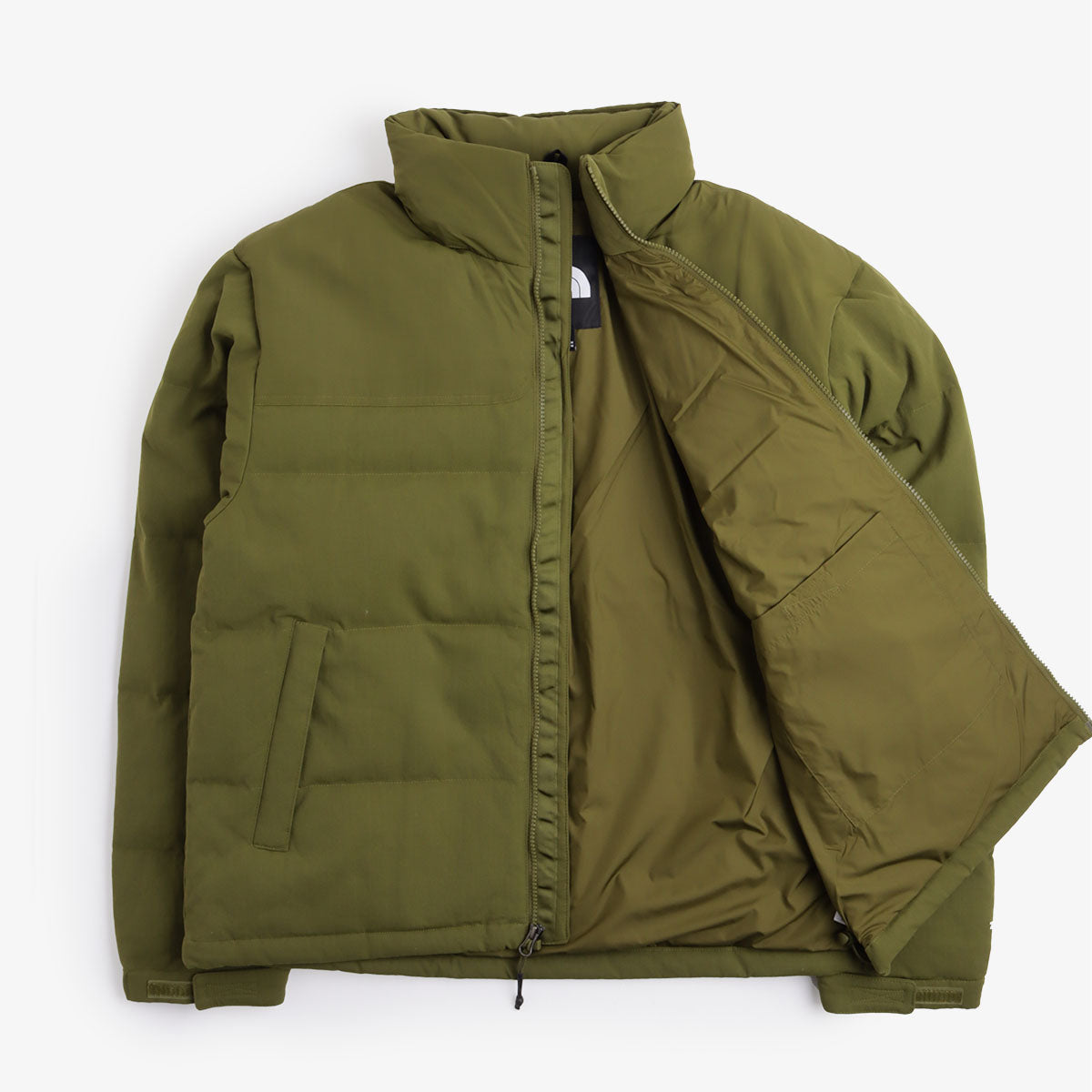 The North Face 1992 Ripstop Nuptse Jacket, Forest Olive, Detail Shot 7