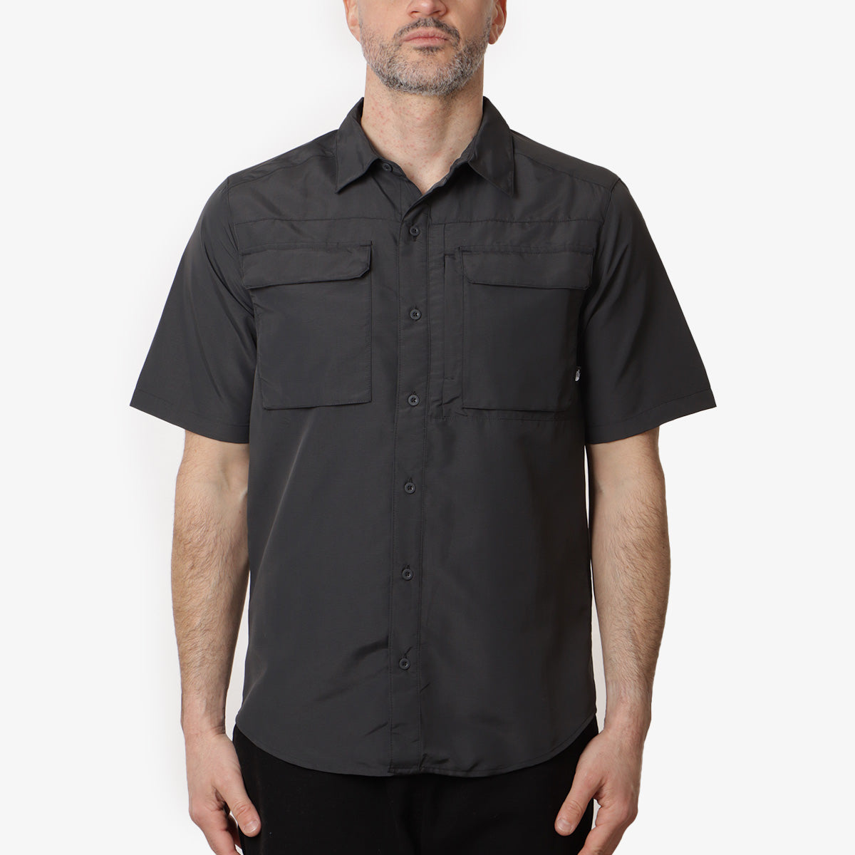 The North Face Sequoia Shirt, Asphalt Grey, Detail Shot 1