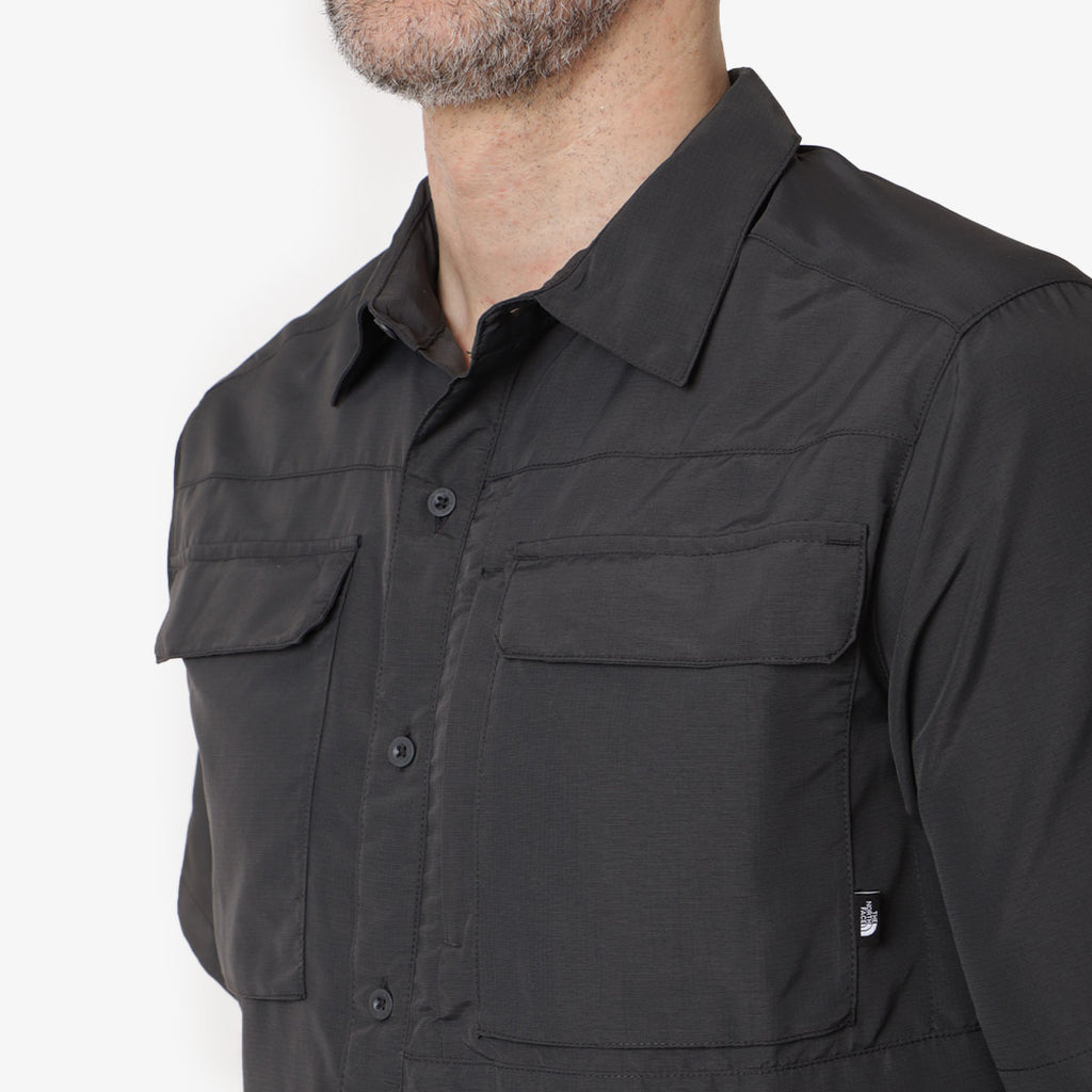 The North Face Sequoia Shirt, Asphalt Grey, Detail Shot 2