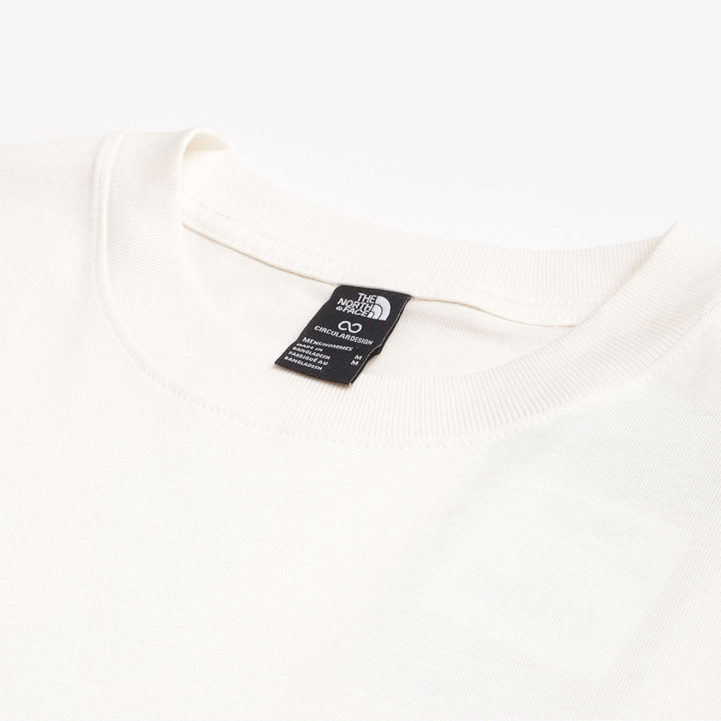 The North Face Stones Relaxed T-Shirt, White Dune, Detail Shot 3