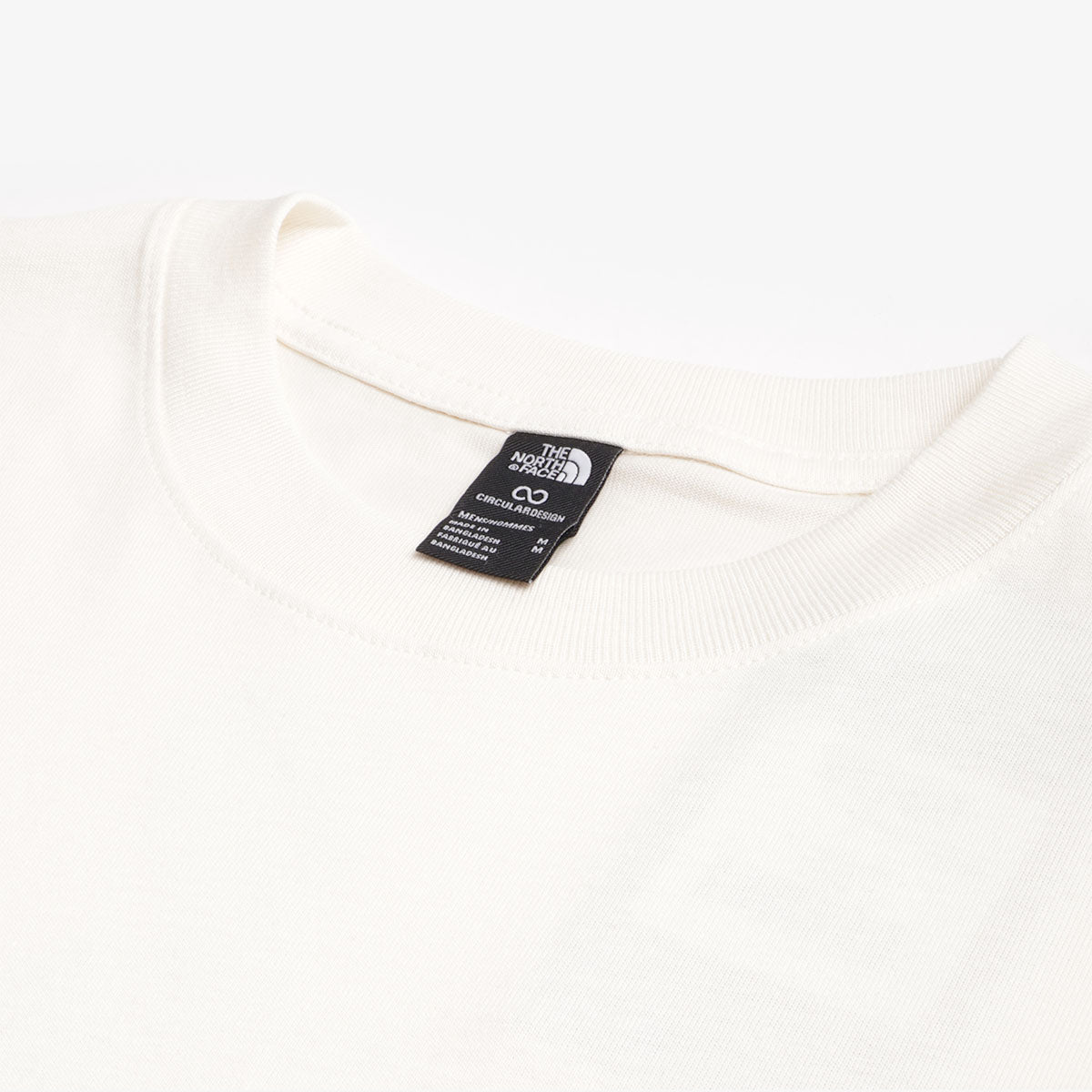 The North Face Stones Relaxed T-Shirt, White Dune, Detail Shot 3