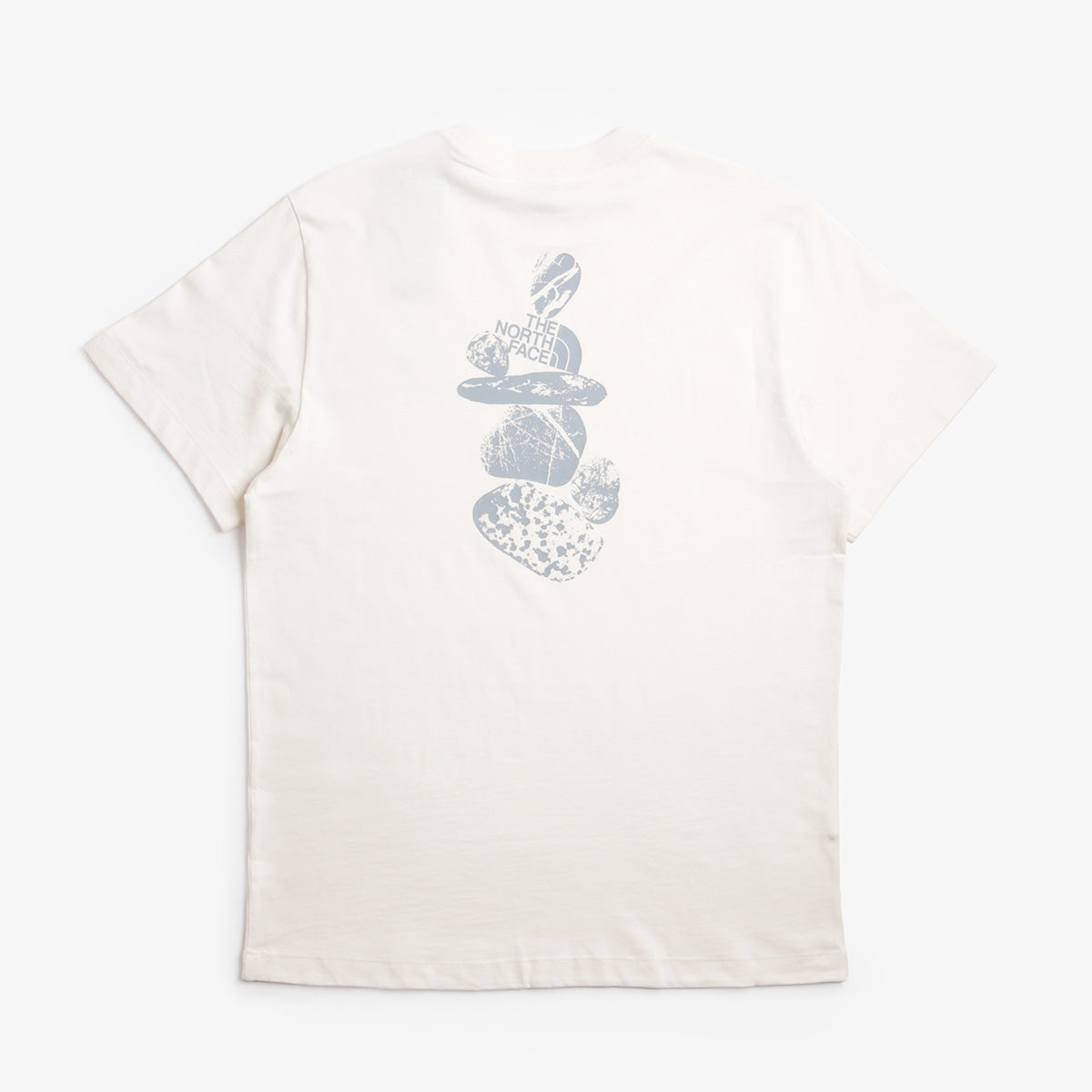 The North Face Stones Relaxed T-Shirt, White Dune, Detail Shot 4