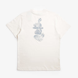 thumbnail The North Face Stones Relaxed T-Shirt, White Dune, Detail Shot 4