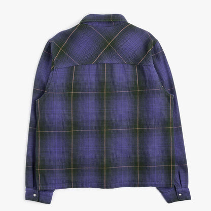 The North Face Valley Twill Utility Shacket, Pine Needle Large Halfdome Shadow Plaid, Detail Shot 3