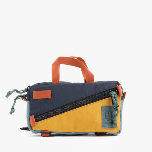 Topo Designs Mini Quick Pack, Navy/Mustard, Detail Shot 1