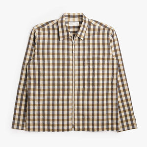 Universal Works Zip Shirt - Green
