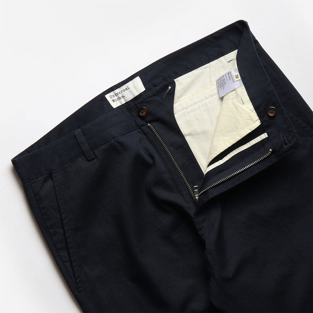Universal Works Aston Pant, Navy, Detail Shot 3