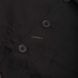thumbnail Universal Works Bakers Jacket, Black Twill, Detail Shot 4