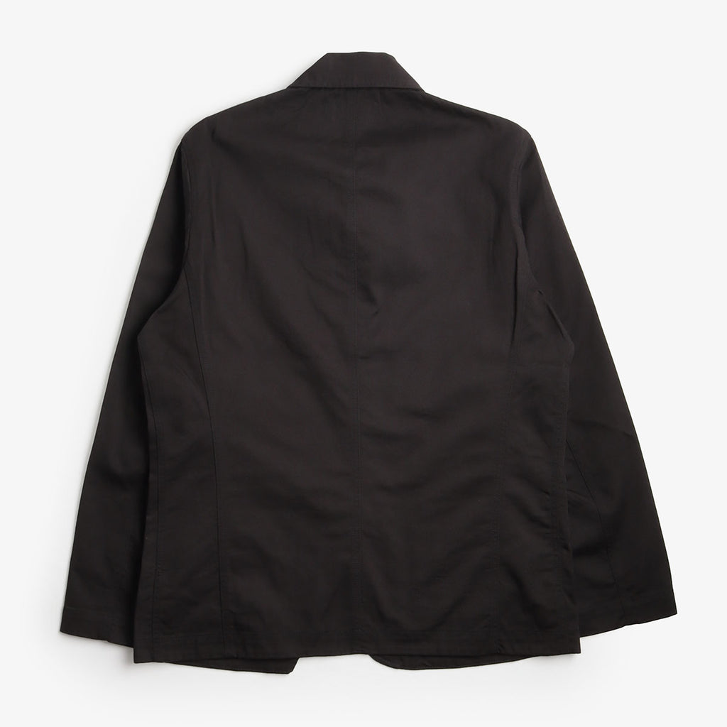 Universal Works Bakers Jacket, Black Twill, Detail Shot 5