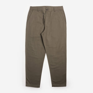 Universal Works Brushed Moleskin Military Chino - Green