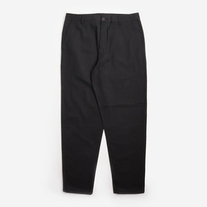 Universal Works Brushed Moleskin Military Chino - Black